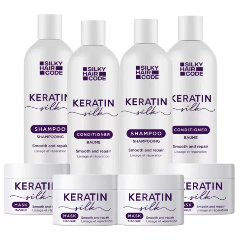 Obnova vlasů kompletní procedurou KERATIN B-tox, pro všechny typy vlasů!